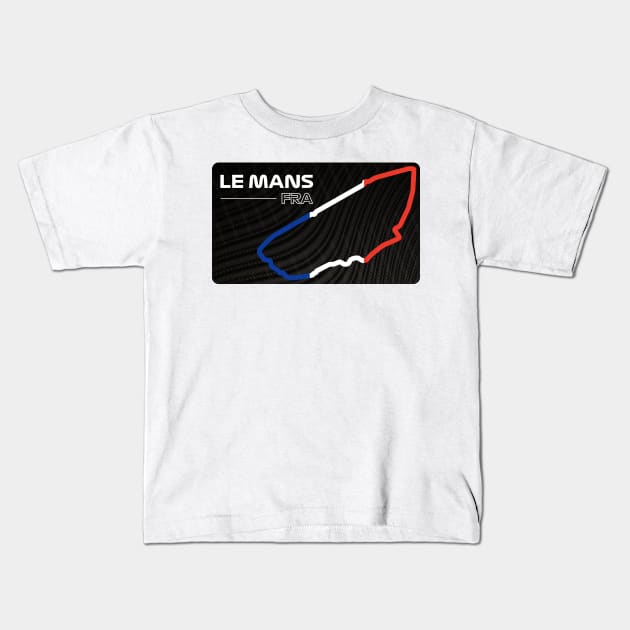 Le Mans Kids T-Shirt by Radradrad